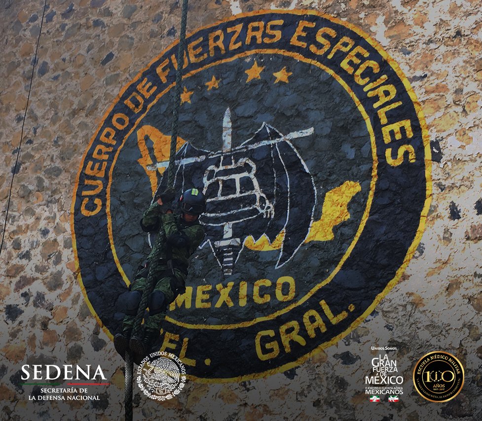 Defensamx1's tweet photo. #FotoDelDía Cuerpo de Fuerzas Especiales https://t.co/VQDEWhRgTc