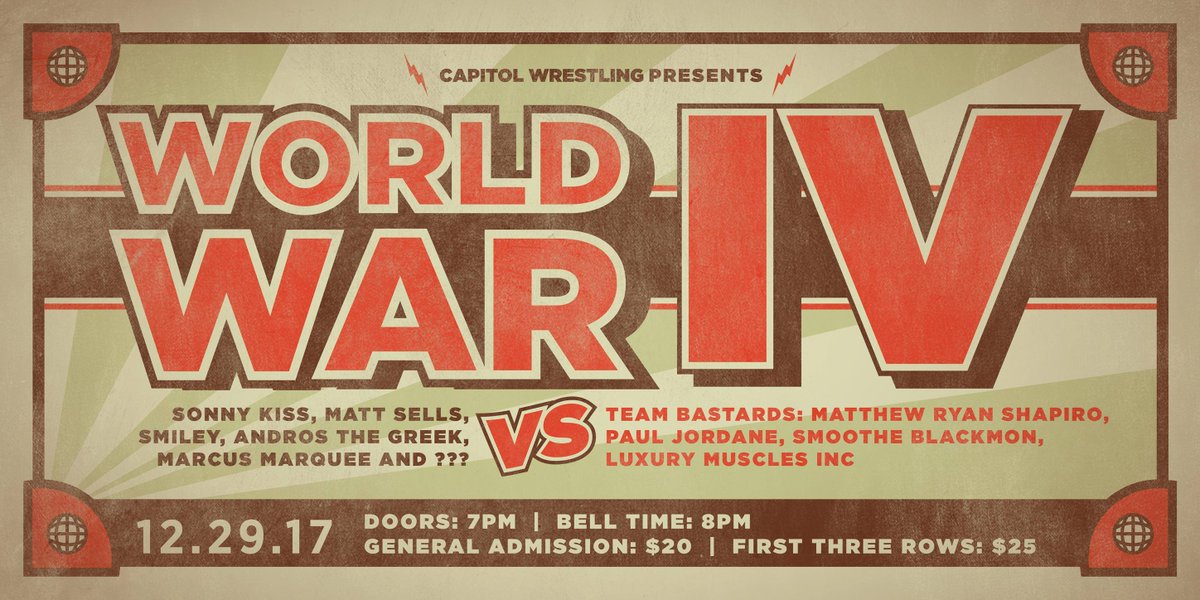 MarkinOut's tweet photo. TDA @CapitolWrestlin Hoboken NJ:@The_KenDixon v #Kermon/@HouseOfGangone v @LeonStGiovanni v @COLOSSALMIKELAW v @BadApplePro v @wrestlery/@JeffCannonball v @KingOfChaosNYC/@Smiley_Lucha @TearsIsBack @MikDrake @SonnyKissXO @XanderKillen @Spits_Venom @TheSizzlingOne @ATMarousas&amp;MORE https://t.co/myIWuYFlJd