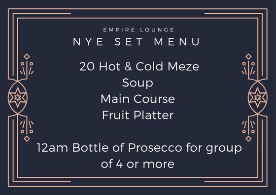 empireE17's tweet photo. have you planned your New Years Eve ? 

not to worry we are still taking bookings for tonight's restaurant  ! https://t.co/zWAjUK3VbP