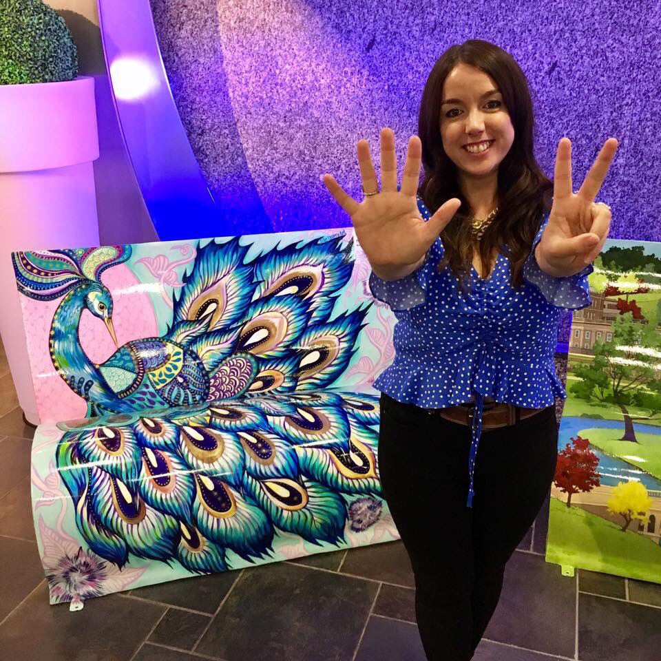 2017 was a year I'll never forget 💜 Here's the <a href="/SittingWithJane/">Sitting With Jane</a> auction when my bench sold for £7000 for the <a href="/Ark_Charity/">ArkCancerCharity</a> in #basingstoke