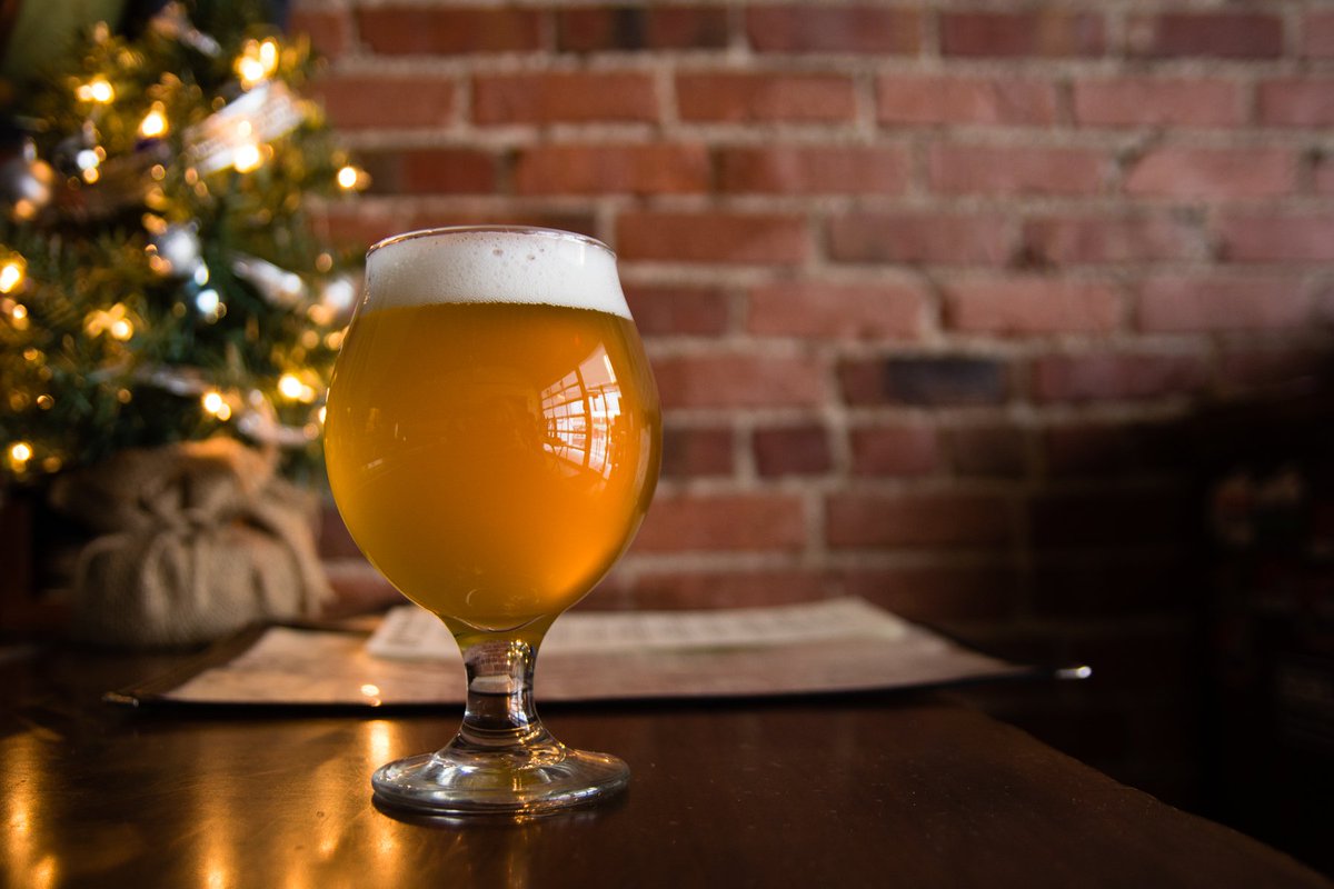 New beer: Lemongrass Saison with a slight kick of citrus and pepper. Come drink!