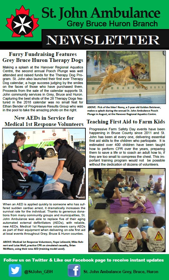 SJA_GBH's tweet photo. Check out our branch's Newsletter for 2017! 🤓 https://t.co/8yFclW2mFO