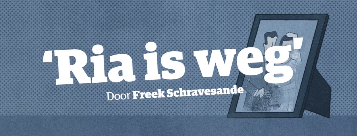 RT <a href="/nrc/">NRC</a>: Ria is weg. Intrigerend verhaal. Bijna een halve eeuw na haar verdwijning ontbreekt nog steeds elk spoor. Wat is er met Ria gebeurd? nrc.nl/nieuws/2017/12…