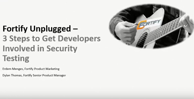 OpenTextSec's tweet photo. #Fortify Unplugged Webinar: Security Testing w/ @SecCodeWarrior | #MicroFocus #AppSec | https://t.co/fA524iieb7 #FortifyFriday https://t.co/39zosX1wfv