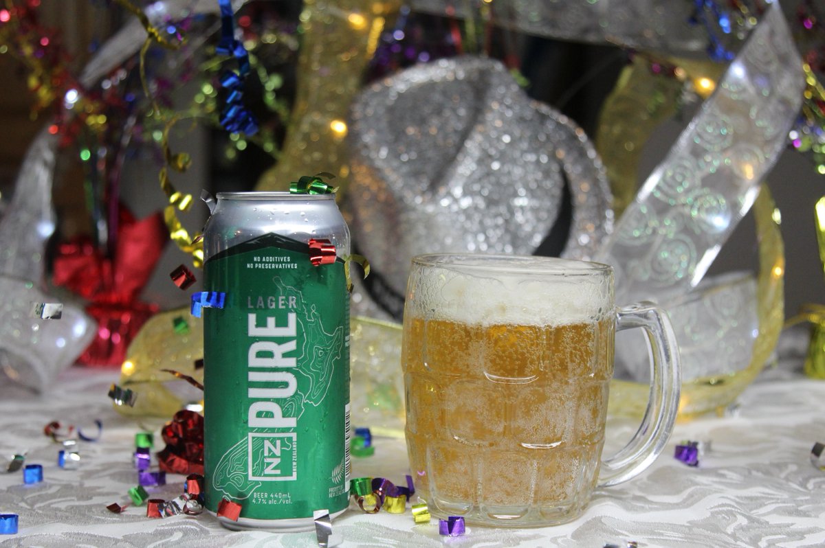 Cheers to ringing in the New Year with the guys.
Try NZ Pure in Canada: ow.ly/rylk30hoF27
