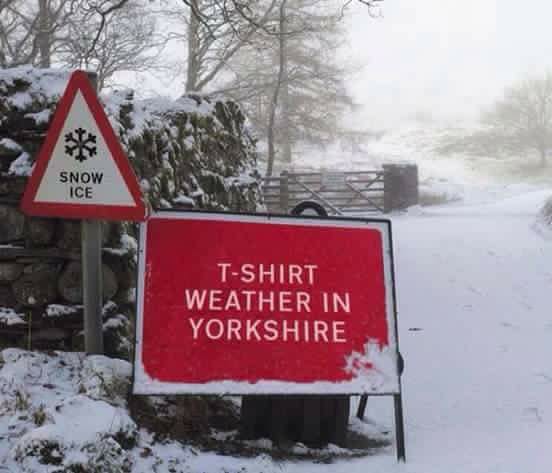 Its lovely weather out today