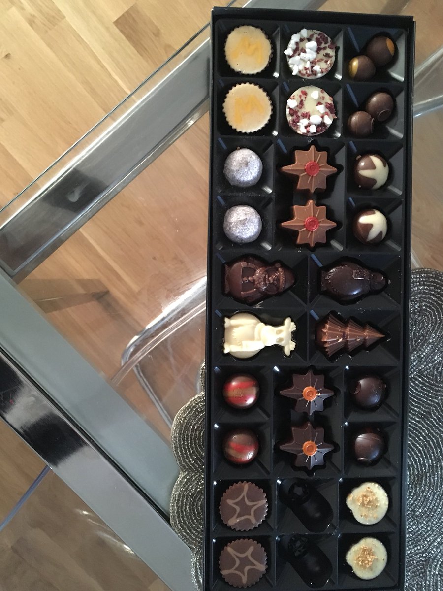 SLE22's tweet photo. @HotelChocolat Opened our box earlier today and found two precious chocs were missing! This can’t only be our box can it!? #gutted https://t.co/6xLKEi1Q1F