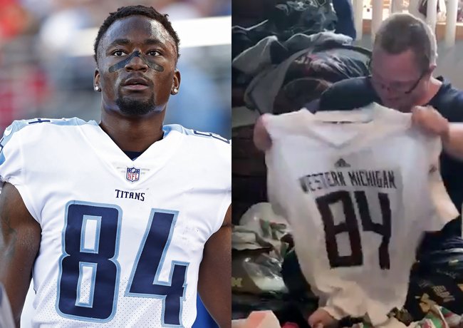 jwyattsports's tweet photo. "He fell for Corey. He’s his biggest fan.”

@Titans rookie @TheCDavis84 makes impact on fan with Down syndrome. And the start of a friendship was born.

STORY https://t.co/PMXhpfLcSe
@GDSFoundation @Htvan8 @caa_sports https://t.co/oTyD5egMxO