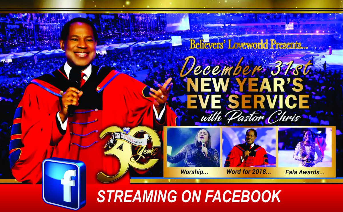 VCeph3's tweet image. 31 NIGHT WITH PASTOR CHRIS WOULD STREAMED HERE LIVE. PLEASE SHARE THIS WITH FRIENDS AND BE CONNECTED LIVE FOR THAT AWESOME WORD FOR 2018! #OLFAgegeIkoroduLagos6 #ShineOn #WoleSoyinka #SeasonExtra #30BillionConcert #BelkBowl #photo #traffic #realestate #FridayFeeling #MAGA #NBAVot