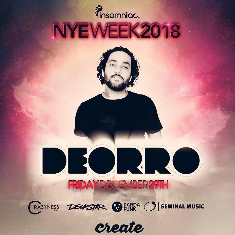 RaveLoop's tweet photo. 🎉 Get your #CreateNightclub tix 👉 https://t.co/xtmJVkxDbi 🎉 
#Deorro @deorro 
#PandaFunk
#NYE
#NewYearsEve
#NoizeFridays 
#Insomniac
#InsomniacClubs
#InsomniacEvents
#RaveLoop
#RaveSave
#RaveMeetup
#Hollywood
#HollywoodNightlife
#HollywoodBlvd
#Suns… https://t.co/cVGpBwF0Hg https://t.co/iTWb2W8ALP
