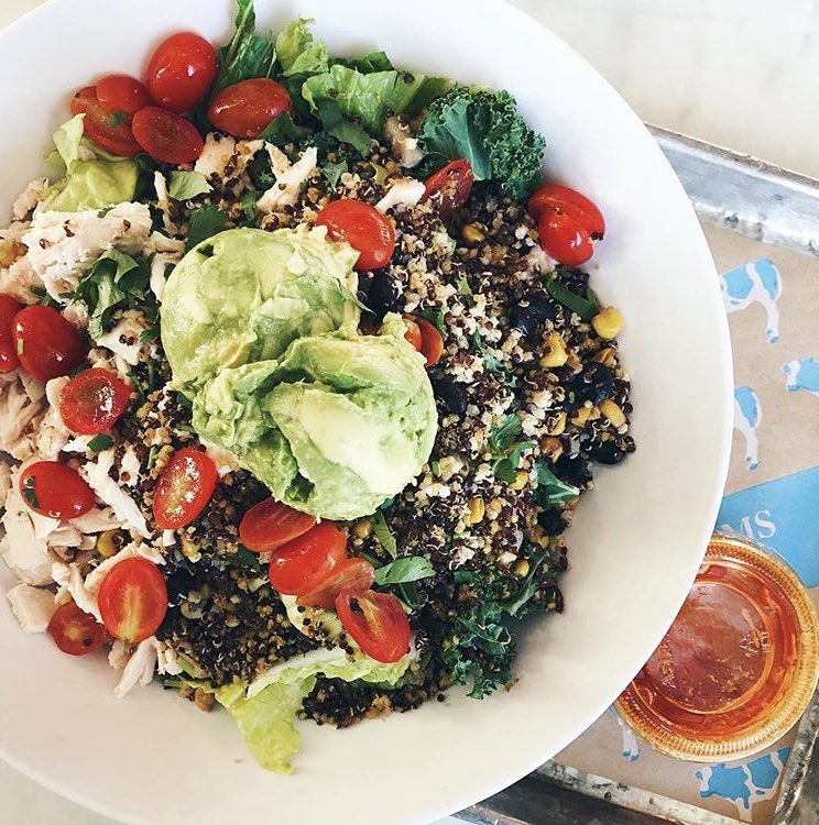 MendocinoFarms's tweet photo. Our Avocado and Quinoa Superfood Salad - a perfect and delicious jump start to those 2018 resolutions. https://t.co/H4kZAPWVI3