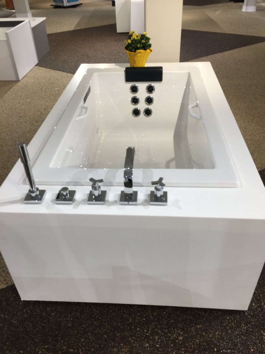 AmerichCorp's tweet photo. Step into exquisite luxury at @Studio41Chicago in Lincolnwood! They are currently displaying our Wright drop-in bathtub with the built-in whirlpool and vibro Sonic Massage system!
For additional info., please visit: https://t.co/OjvghqCBKy
#bathtubs #whirlpool #jetted #luxury https://t.co/8ml84e71om