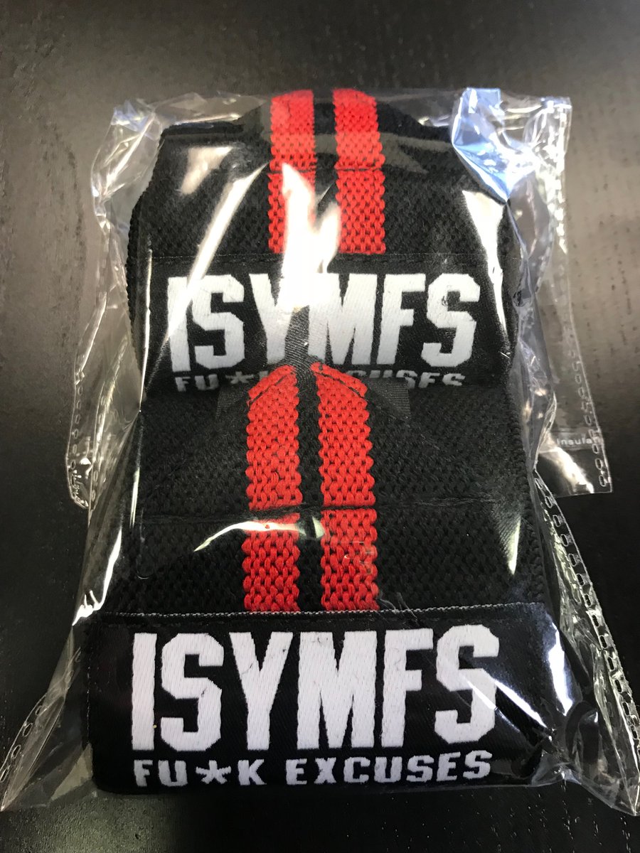 CTFletcherISYMF's tweet photo. IM EXCITED ABOUT THIS, THE NEW FUCK EXCUSES WRIST WRAPS ARE IN!! I WANTED THESE FOR AWHILE, YOUR IN THE GYM, SHIT GETS HARD, YOUR DYING, YOU GLANCE AT YOUR WRIST AND....... https://t.co/wGkTK9kTK7