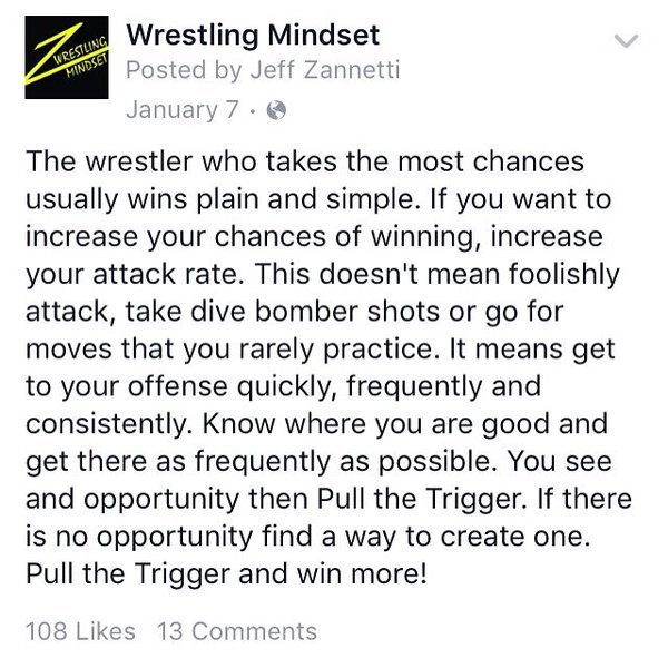 WrestlingMindse's tweet photo. Pull the Trigger! https://t.co/w7VNyCcPvO