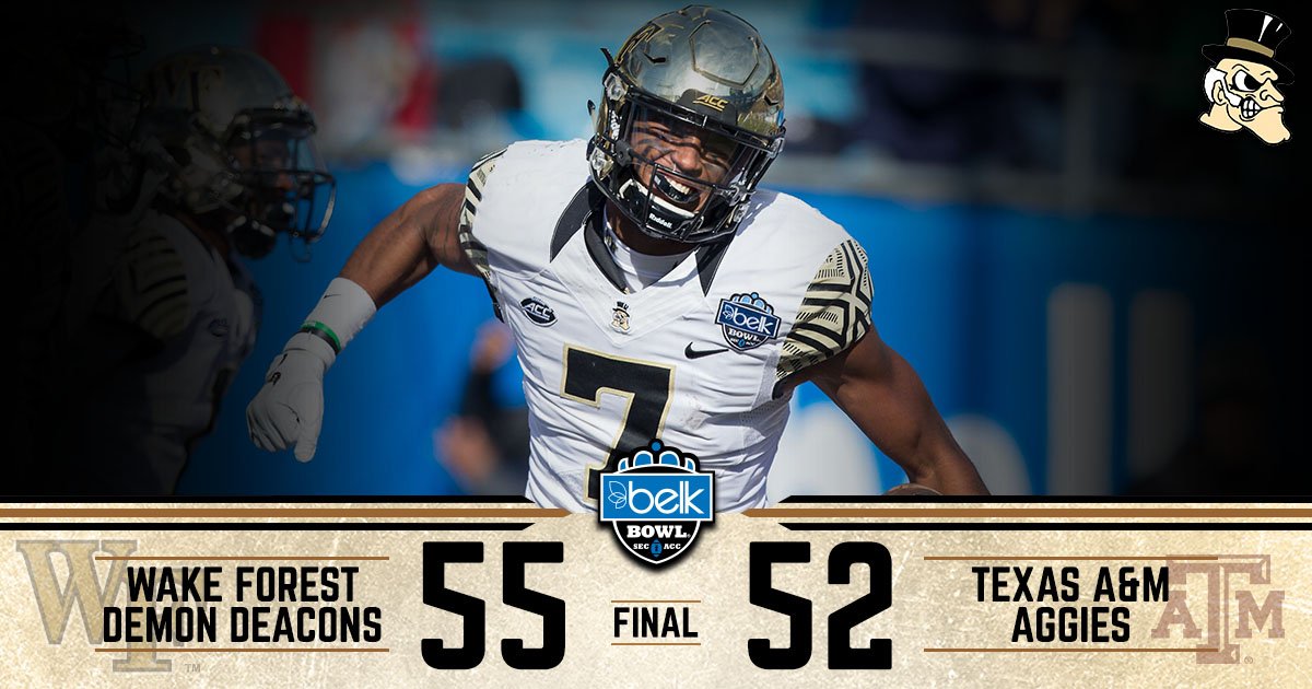 Wake Forest Football tweet media