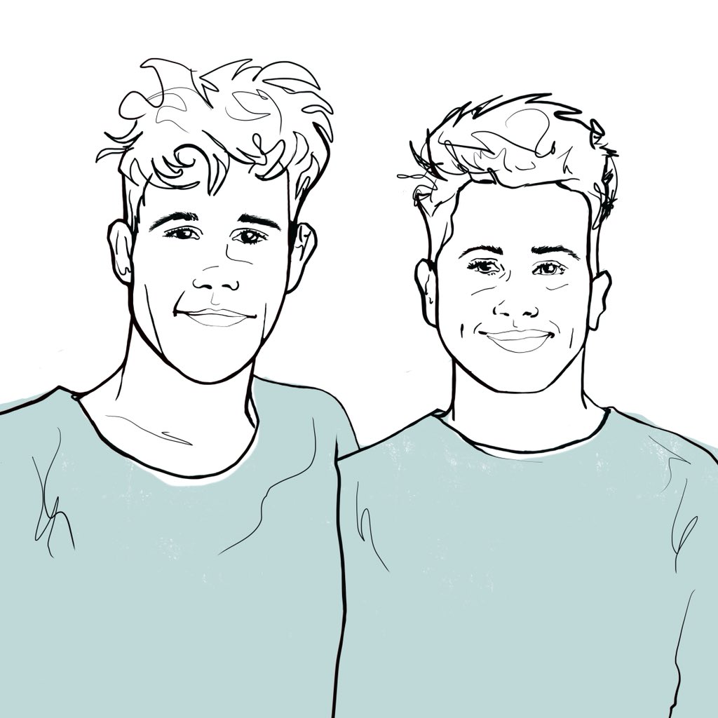 ShuteRachel's tweet photo. And I can finally reveal... one of my Christmas portrait commissions #teenselfieportrait #brothersdrawing #perfectgift #editorialillustrator #devonillustrator #linedrawingcommission #bespokeportrait #portraitcommision #contemporaryportrait #artsiecoast https://t.co/V5taa4nGjy