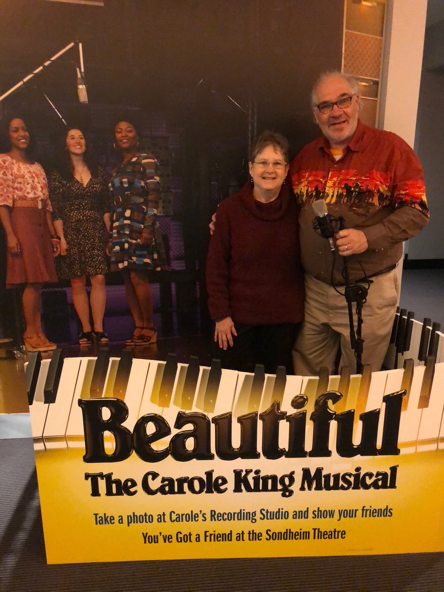 RichardYanku's tweet photo. Val and Richy making the earth move under their feet ... #BeautifulAsYouFeel #BeautifulOnBroadway https://t.co/W21oc8O4Gh