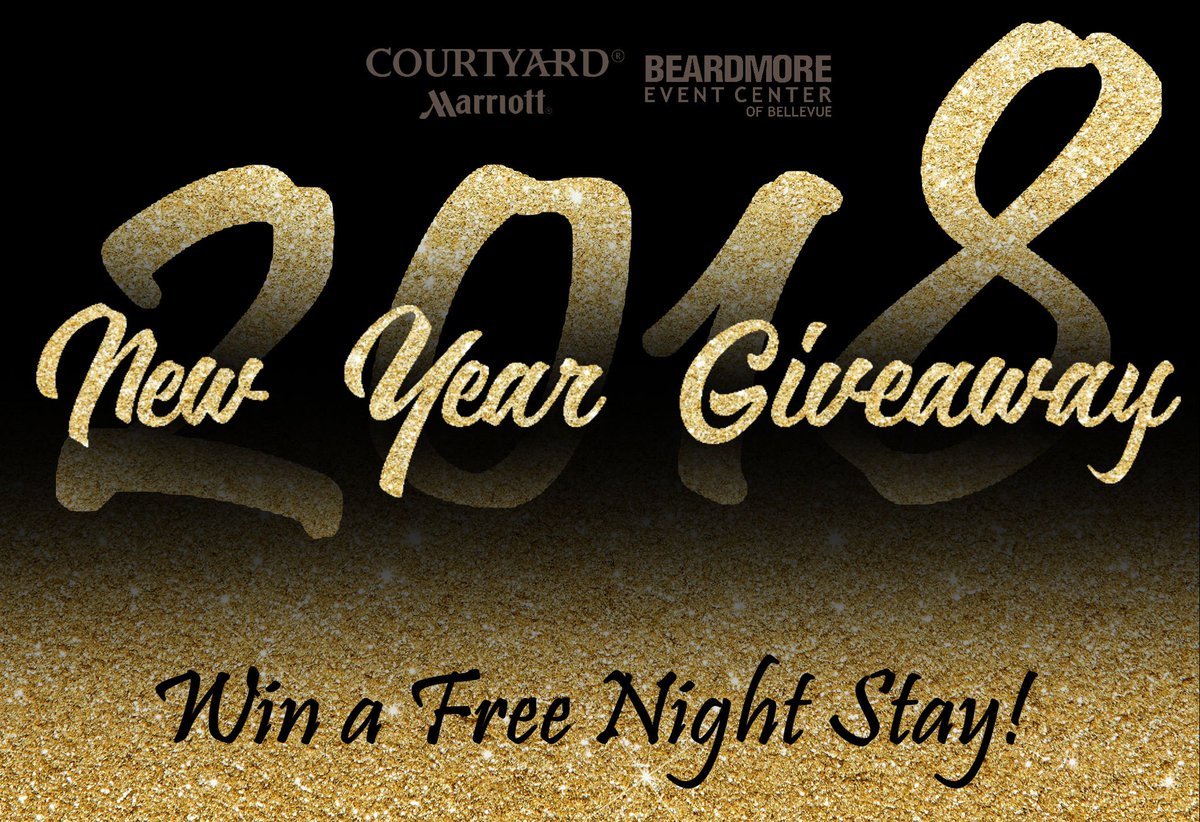 #HappyNewYear !  We want to celebrate with you by giving away a complimentary one night stay!  For more details, please check ow.ly/YWFm30husvq