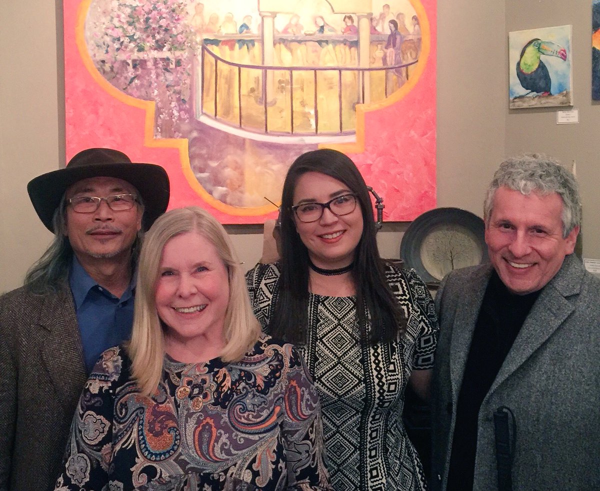 Father &amp; daughter Ted Nguyen &amp; Miai Almaraz of #StaC Art Gallery have been nominated for a 2018 <a href="/leadershipevv/">Leadership Everyone</a> Celebration of Leadership Award #COL2018 #Art stacgallery.com