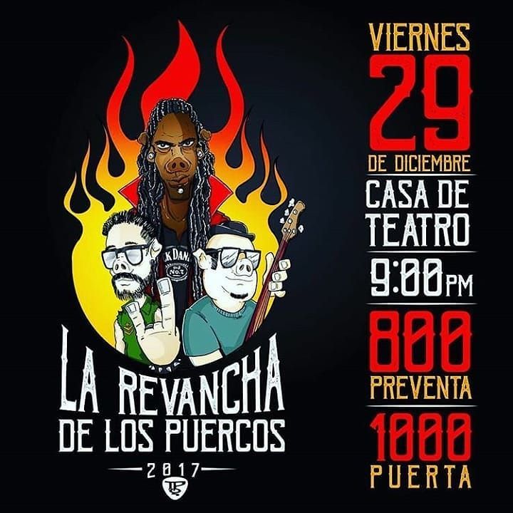 dominicanstreet's tweet photo. Esta noche! /// @toqueprofundo La revancha de los puercos en @casadeteatrord 9pm /// #domst #errelocal #dominicanstreet https://t.co/xHRl6ms7XO https://t.co/McGK0uR33Z