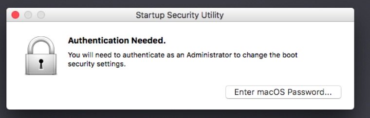 change mac security settings boot change mac security settings boot