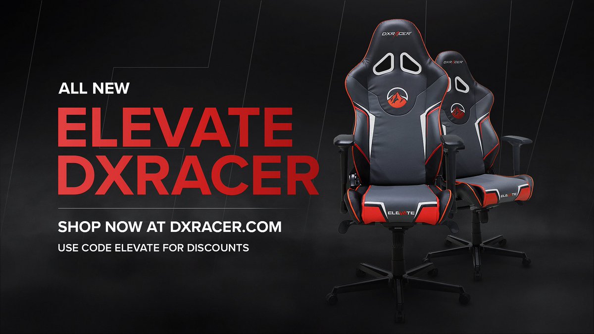 Sit like a king in an Elevate <a href="/DXRacer/">DXRACER💺</a> chair!

Save 10% on your entire order with “ELEVATE” code!

SHOP: elv.gg/elevatedx
