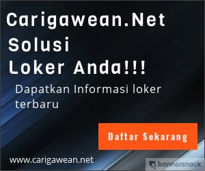 Butuh lowongan kerja uptodate tiap hari?
Carigawean solusinya.
buff.ly/2ltKRIf