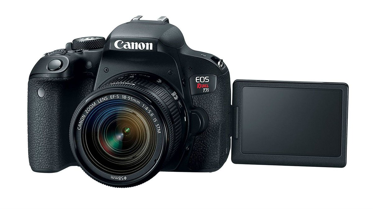 Sonríe: Llegan a Chile las cámaras Canon EOS Rebel T7i y Canon EOS 77D bit.ly/2lsPDFw