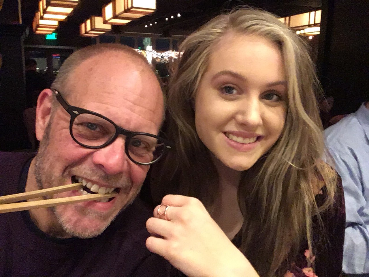 Alton Brown Daughter Zoey