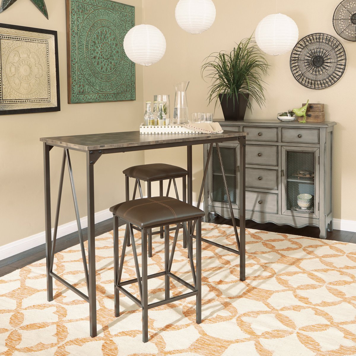 OSP_Designs's tweet photo. Nestling into the smallest nooks and crannies. 
#CatalinaBreakfastSet #OSPDesigns #kitchendecor #homedesign https://t.co/sT4lnj3tfX
