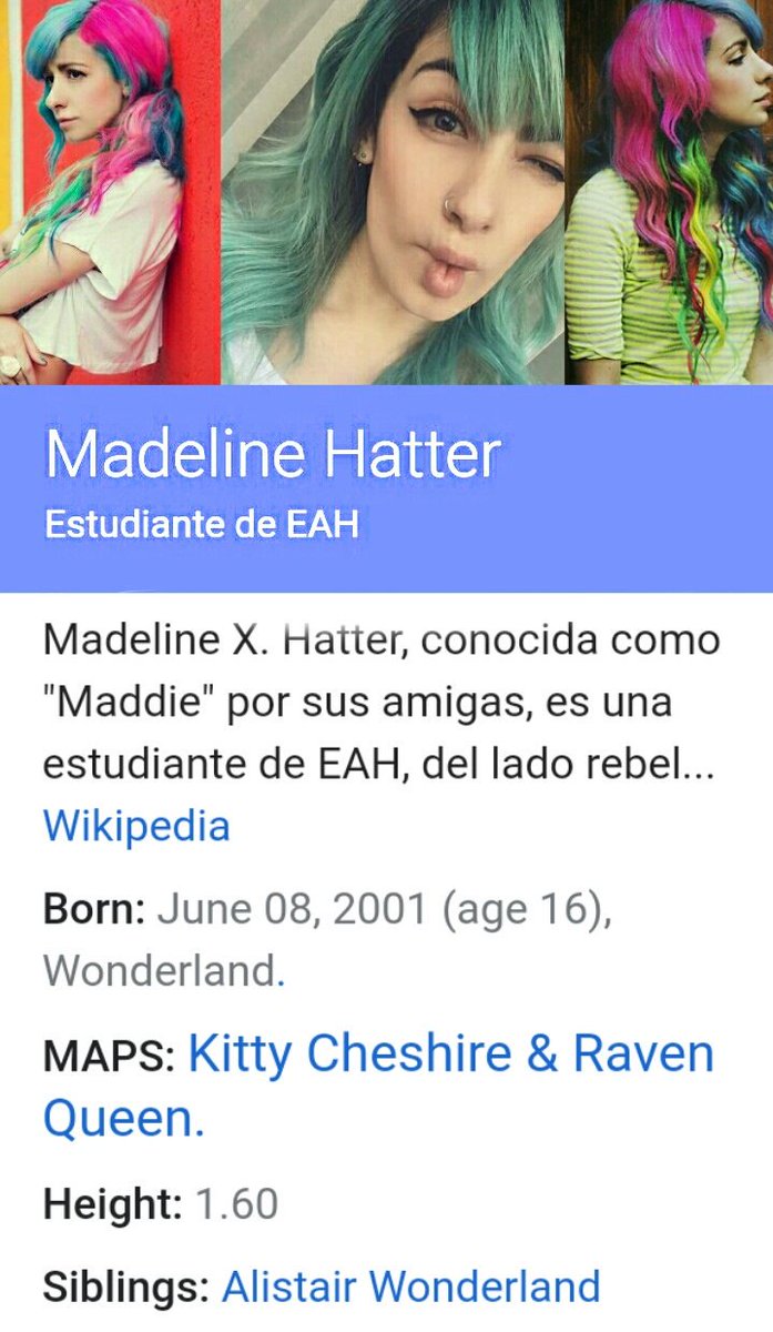 MaddieHxtter's tweet photo. «Bio»

[By @KxthCheshire ] https://t.co/N6EvdoCIri
