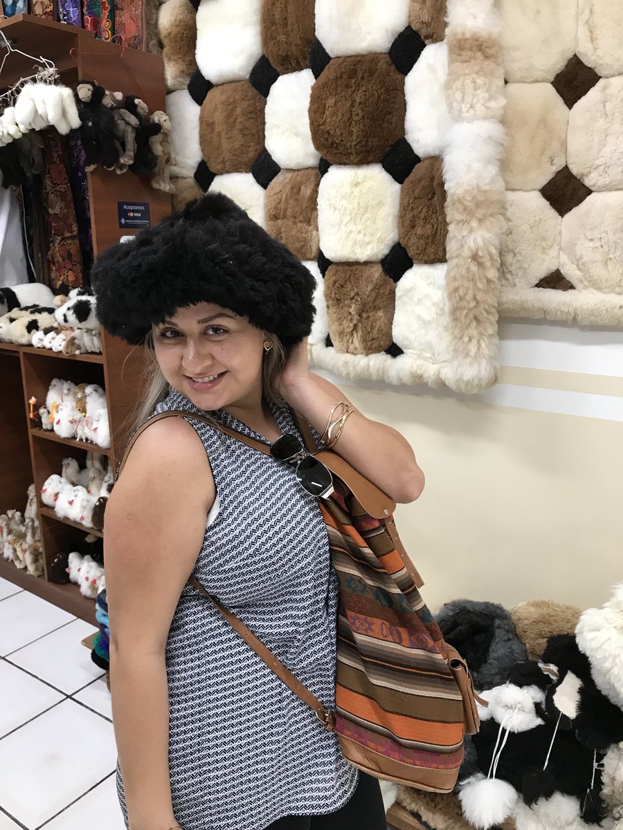 MidlandShuttle's tweet image. Shopping for alpaca rugs