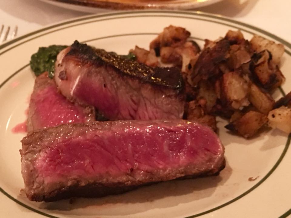 This happened at <a href="/BenjaminSteak/">Benjamin Steakhouse</a> in #Westchester! Incredible!