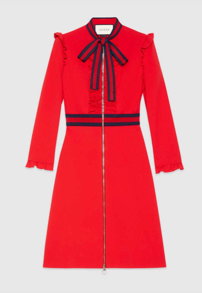 171229 Gayo daechukje [GUCCI] Viscose jersey dress $1,900 #TWICE #NAYEON  # #