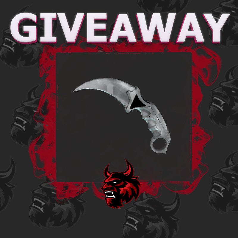 CSGODeamon's tweet photo. Karmabit | Urban Masked! GIVEAWAY! 🎁🔥

1) RT
2) Subscribe: https://t.co/7acobPFalC
3) Like ❤️

This is my last HUGE item! 
Ending in 72 Hours! 🔥

ENTER!!!

#CSGO #CSGOGIVEAWAYS #CSGOgiveaways #CSGIguveawat #giveaway https://t.co/x9mfliAn64