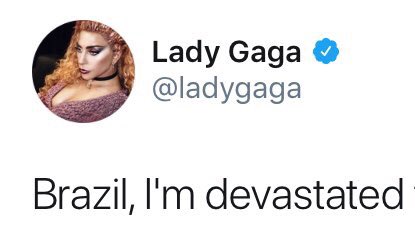 Resultado de imagem para lady gaga i'm devastated