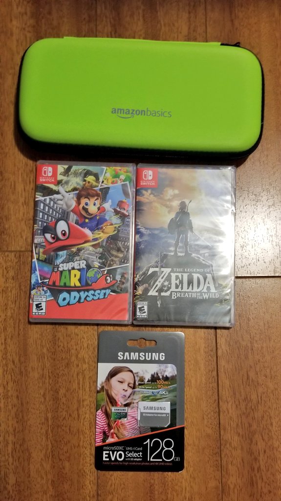 MissTiffanyL's tweet photo. All I'm missing is a Nintendo Switch. #WheresmySwitch? https://t.co/613O17Y3v1