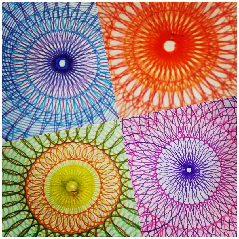 amsancheza1's tweet image. #MisPropositos2018 jugar más con mi #espirógrafo Me lo dio mi papá hace muchos años y aún me encanta 💖✏