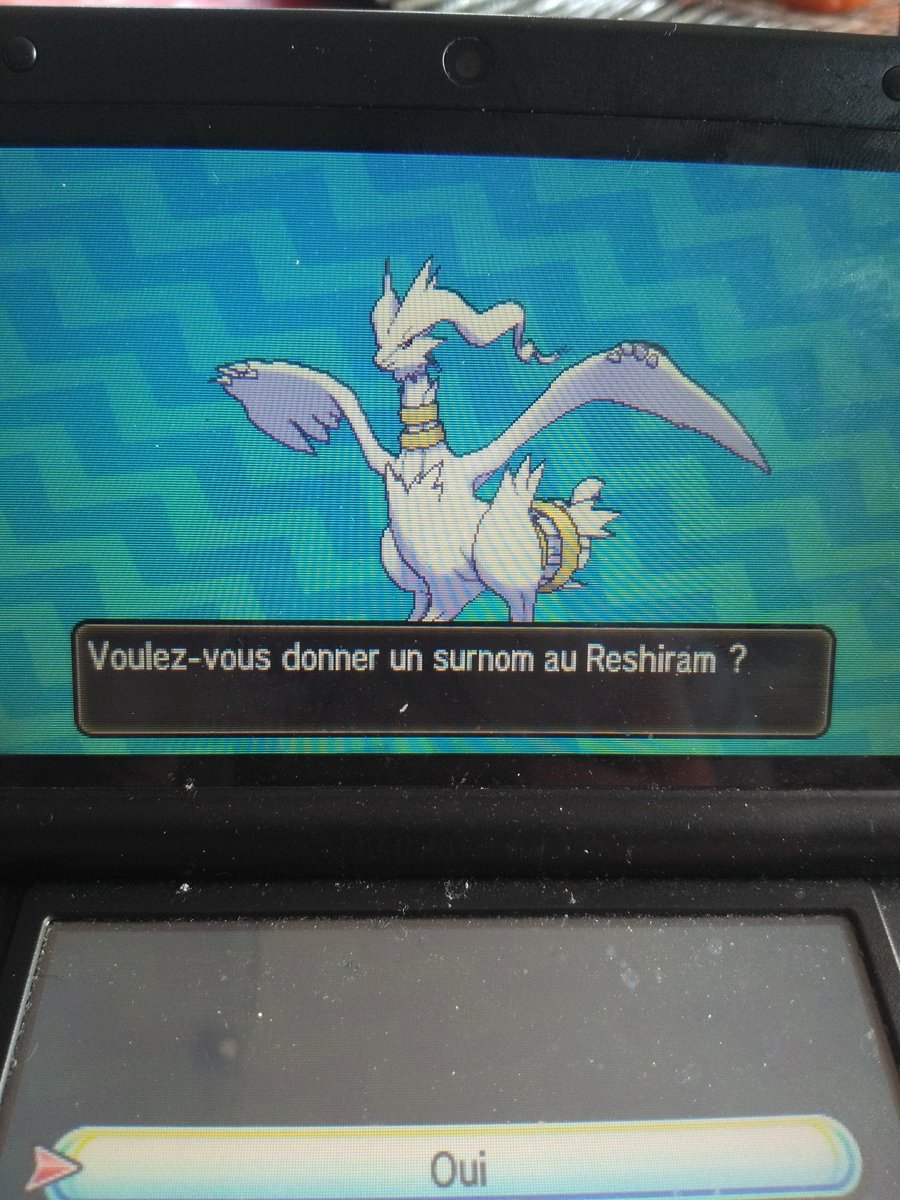 maxence_m38's tweet photo. ✨Reshiram shiny✨Après 456 reset!✨De plus en plus de chance !✨ @Zenkouzen @iRaiizen @TheHolomovement @Necross83 @Fulguryss_ @SukiShinyHunter @_NashRay @GDKkun @MatheoVpbSH @Atome_33 https://t.co/aSg2qck8Jl