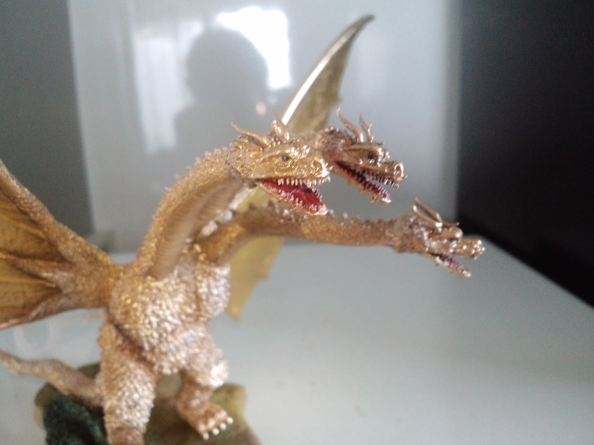 ゴジラオーナメント特撮大百科 宇宙超怪獣キングギドラ1972。京都