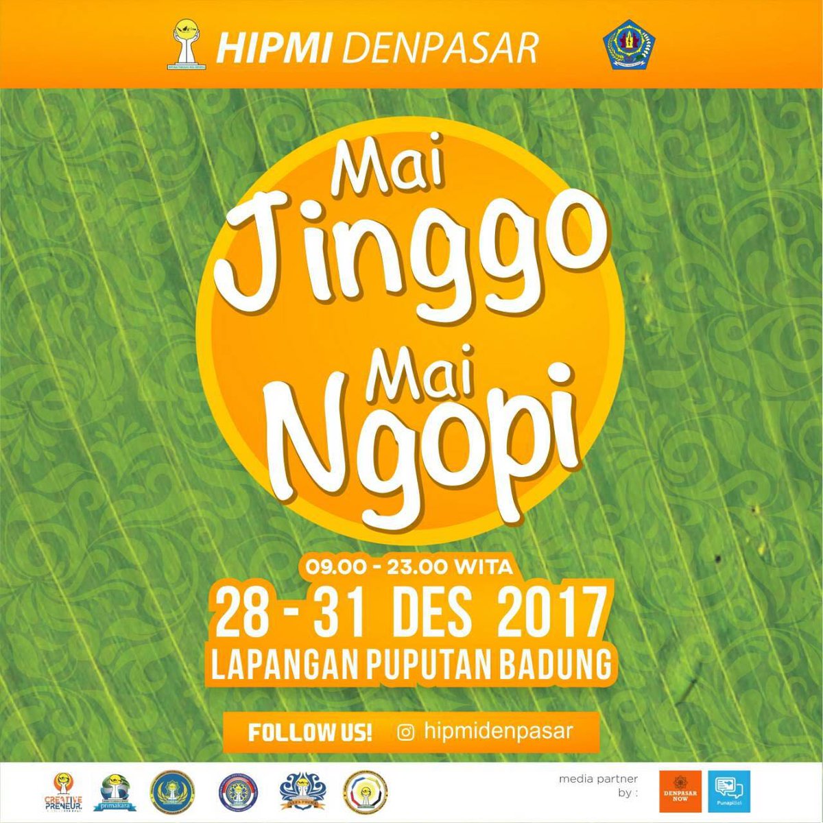 Yuk ramaikan event akbar tutup tahun kota denpasar..