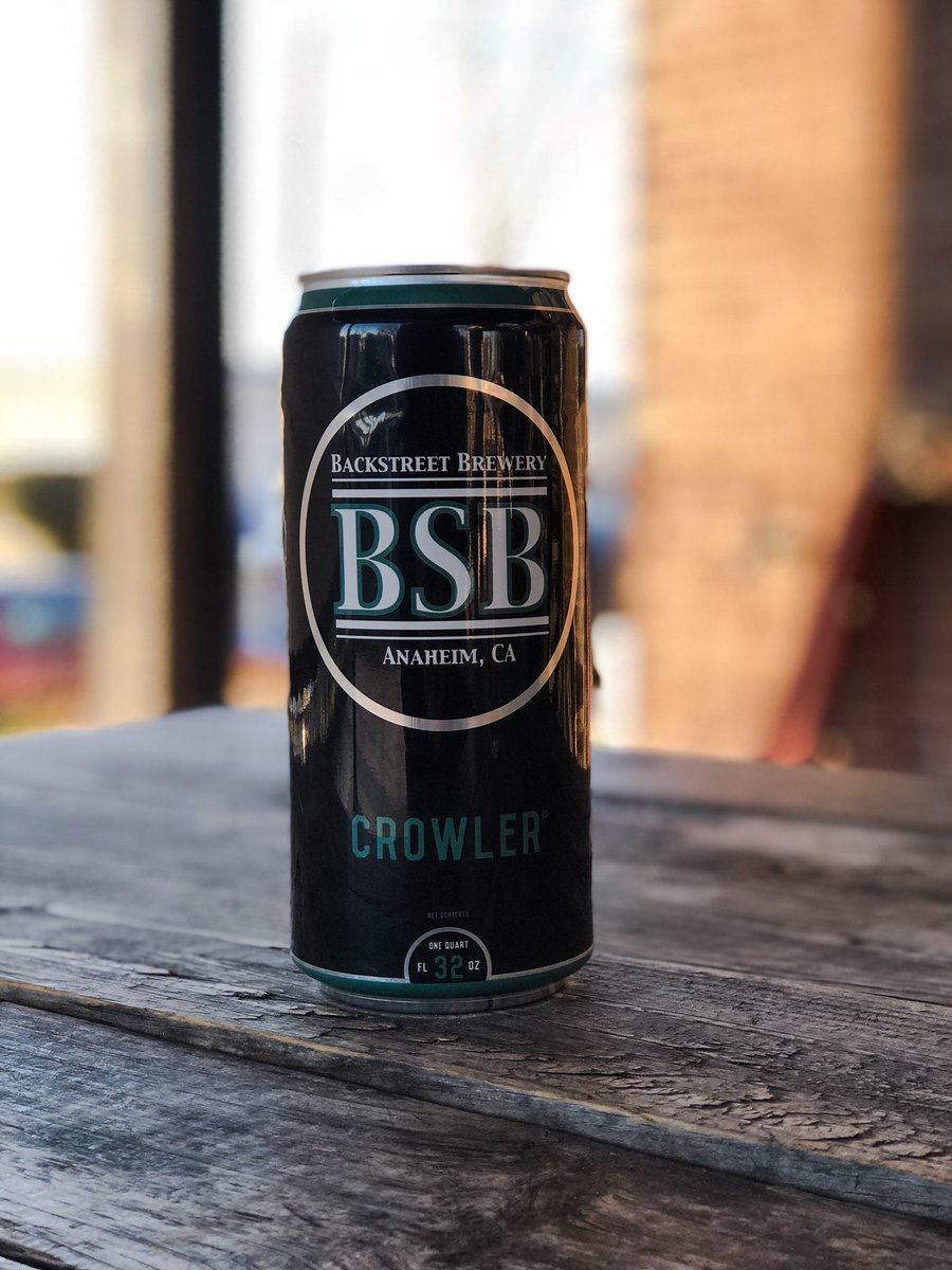 Who’s ready for the weekend?! Come on by and stock up for the festivities of the weekend. Crowlers are Buy 3 save $3! Anaheim tasting room. #backstreetbrewery #drinkbsb #ocbeer #drinklocal #drinkcraft