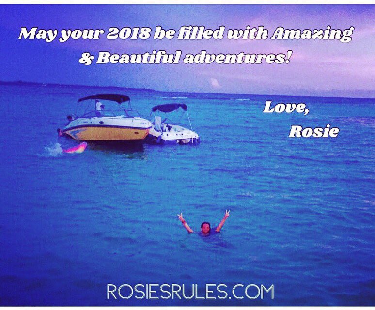 My Best wishes for a GORGEOUS 2018! 🎉 Mis mejores deseos para un MARAVILLOSO 2018! 🎉