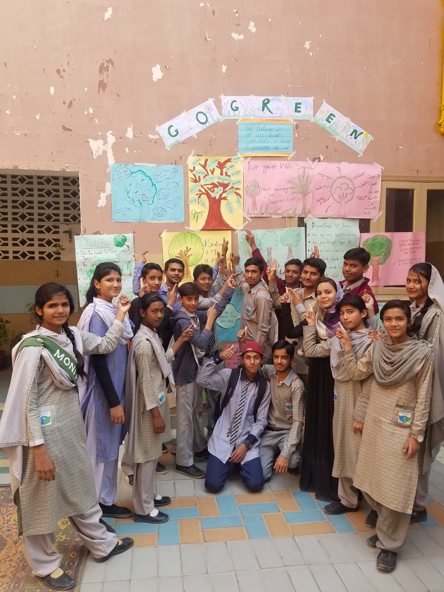 ansajid's tweet photo. Go green @sieaccess @iEARNPAK #winterintensive #day5 https://t.co/cn2fbIAZDu