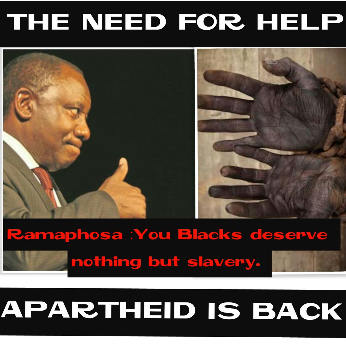 MokgadiMarakal2's tweet photo. Those who have done wrong must be taken be punished and @CyrilRamaphosa is one among them.It was the worst decisions #ancdecides2017 evr made choosing #Ramaphosa as the #ANC President.Apartheid is a gft bt https://t.co/Mlu10jCZBh Day in SA. #ANC54 @IOL @News24 @TimesLIVE @phutism https://t.co/sxGMFeFn6b