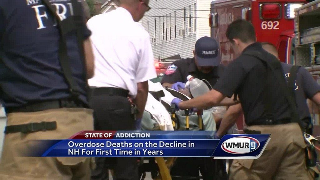 WMUR9's tweet photo. Overdose deaths decline in NH https://t.co/f76vwliiWn https://t.co/2I8eesAogN