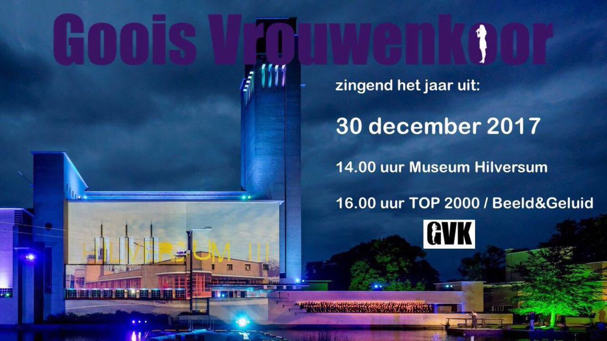 Zingend het jaar uit met het Goois Vrouwenkoor #live2000’#live #hilversum #kerkbrink