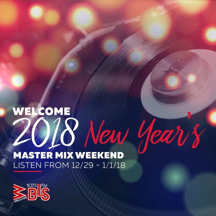 WBLS1075NYC's tweet photo. IT'S THE #WBLS "WELCOME 2018 NEW YEAR'S MASTER MIX WEEKEND"! The #WBLS Mastermixers are working this holiday weekend to the party going non-stop! Get ready to jam out to the R&B and old-school sounds you love the most!! https://t.co/jmQDySK2sS #WBLSNewYear #WBLSRewind https://t.co/n59Hn0plJP