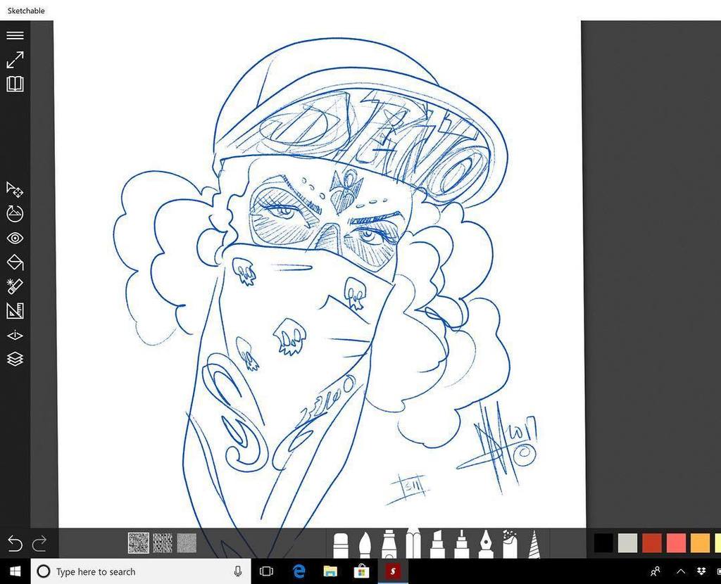 drawdaily2017's tweet photo. “Just Skullin’” 311/365 - #DrawDaily2017Challenge w @SketchableApp @Microsoft @Surface Pro 4 .
Complete Digital Drawing series at @DrawDaily2017 by @DeltaTangoMike .
#GetYourWeightUp
#iLikeToDraw #ArtLifeAllDay #artrepreneur #artlifemeetsartbiz #ArtBi… https://t.co/9iNTPdYsLe https://t.co/VESs1EjS8l