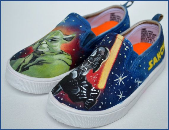 PromoFrenzy's tweet photo. Selling FINAL PAIRS of #handpainted #StarWars Shoes 4 Boys!  Entire shop will be revamped and I will NOT be making these anymore!  SHOPNOW #FIND them here: ▶ https://t.co/dhJpOL5T1C #etsymntt #etsysocial #likez #etsyaaa #likez #bacon #boebot #Tenx #EpiconEtsy https://t.co/uAEwuFDTfo